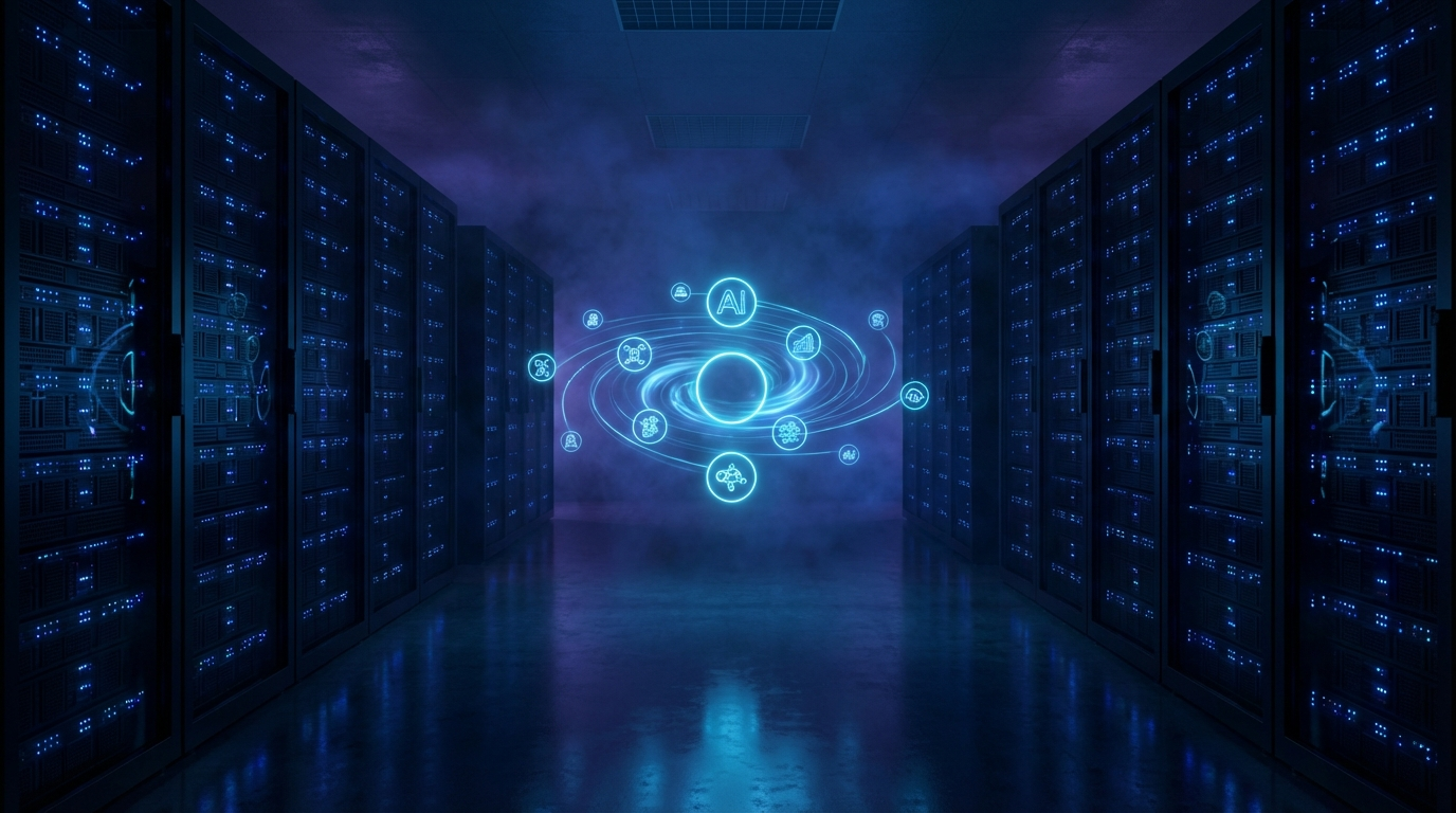 Visual illustration for The AI Consolidation Phase | X01