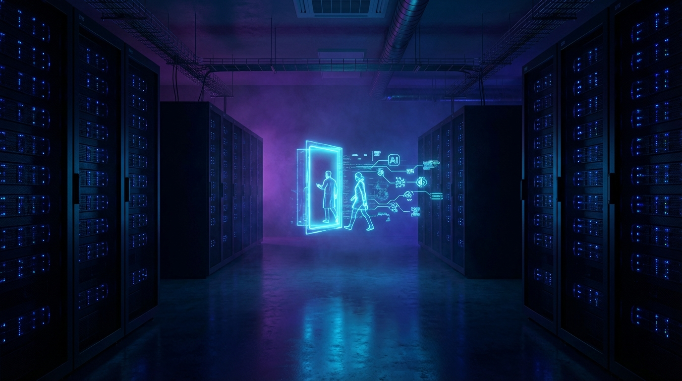 Visual illustration for The AI Researcher Exodus | X01