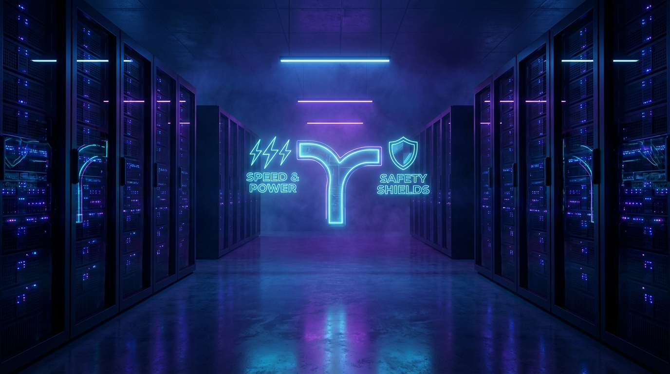 Visual illustration for The AI Safety Divide: Capabilities vs. Alignment | X01