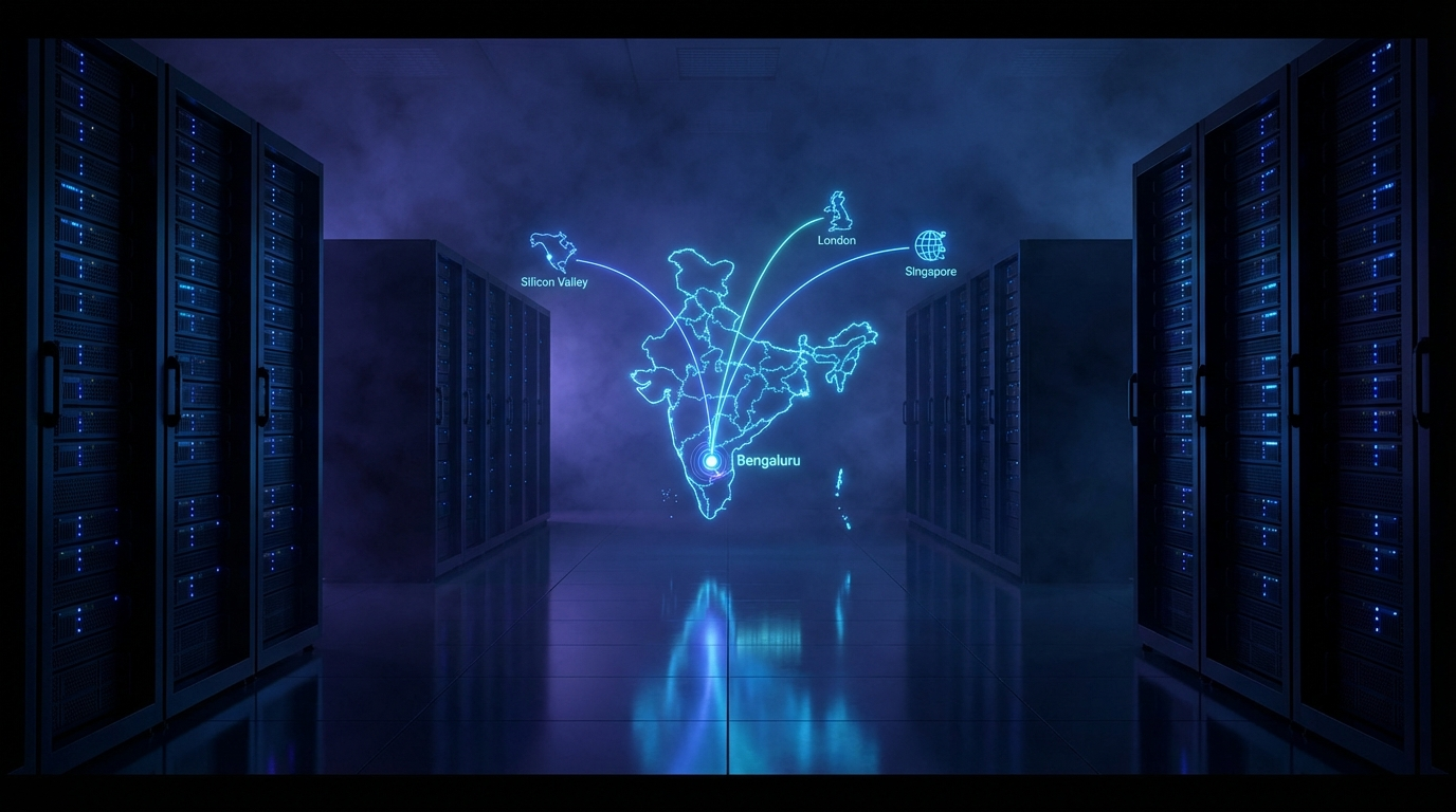 Visual illustration for Anthropic's India Play Isn't About India