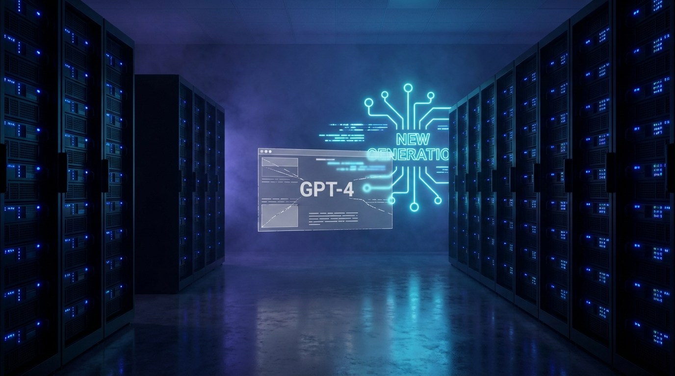 Visual illustration for The Quiet Retirement: OpenAI Kills GPT-4 Era | X01