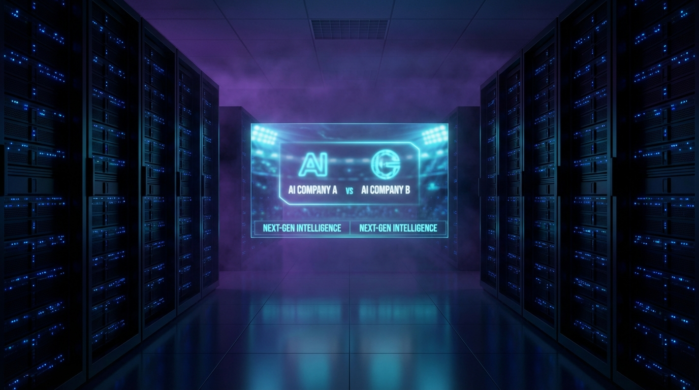 Visual illustration for Super Bowl AI: Anthropic vs OpenAI in the Ad Wars | X01