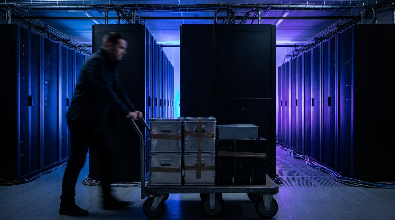 Illustration for Super Micro Co-Founder Charged: $2.5B AI Chip Smuggling